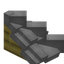 Light Gray Longer Roof (Bamboo)
