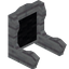 Black Fungyss Fancy Seat Back