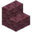 Magenta Terracotta Shingle Stairs