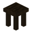 Stripped Dark Oak Stool
