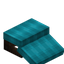 Light Blue Flat Roof Slab (Framed)