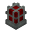 Red Andesite Cage Lamp