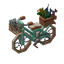 Cute Blue Bicycle