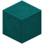 Smooth Cyan Plastic Construction Brick�