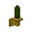 Green Golden Wall Candle