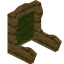 Green Maple Fancy Seat Back