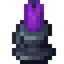 Purple Candle Holder