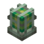 Green Zinc Cage Lamp