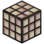 Square Orange Stained Glass
