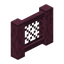 Crimson Lattice Fence