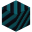 Striped Cyan Concrete