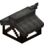 Gray Longer Top Flat Roof Block (Framed)