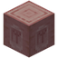M Sign Stripped Cherry Log