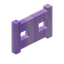Purple Spiral Fence Gate