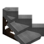 Light Gray Longer Flat Roof (Framed)