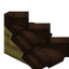 Brown Longer Roof (Bamboo)