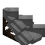 Light Gray Longer Roof (Framed)