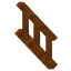 Red Sandstone Railing