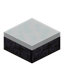 Polished Blackstone Brick Snowy Slab