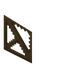 Framed Threeway Corner