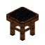 Black Zelkova Seat