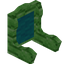 Cyan Green Bioshroom Fancy Seat Back