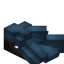 Cyan Longer Roof Slab (Framed)