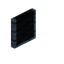 Black Menril Flat Seat Back