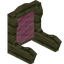 Pink Cypress Fancy Seat Back