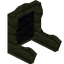 Black Grongle Fancy Seat Back
