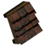 Roof Low Straight 67 Terracotta
