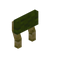 Green Yellow Bioshroom Raised Seat Back