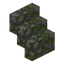 Mossy Cobblestone Compact Stairs