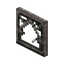 Ornate Iron Window Pane