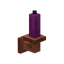 Magenta Copper Wall Candle