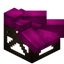 Pink Longer Flat Roof Block (Framed)