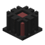 Red Lattice Wall Lamp