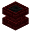 Red Nether Bricks Fire Pit - L