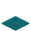 Cubed Cyan Carpet