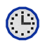 Blue Clock