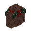 Granite Wall with Lit Garland (White Lights)