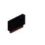 Black Redwood Small Seat Back