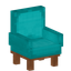 Cyan Armchair