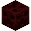 Creeper Red Nether Bricks Carving