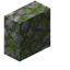 Vertical Mossy Cobblestone Slab
