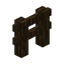 Darkoak Log Fence