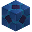 Decorated Blue Glazed Terracotta