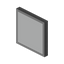 Clear Gray Stained Glass Pane
