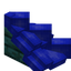 Blue Longer Roof (Warped)