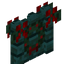 Warped Fence Gate with Wreath